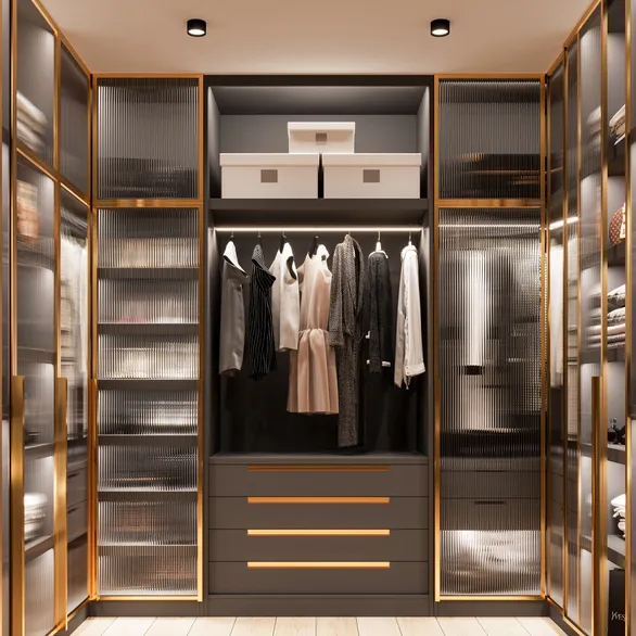 Профиль WARDROBE-1930-2000 ANOD BLACK (Arlight, Алюминий)
