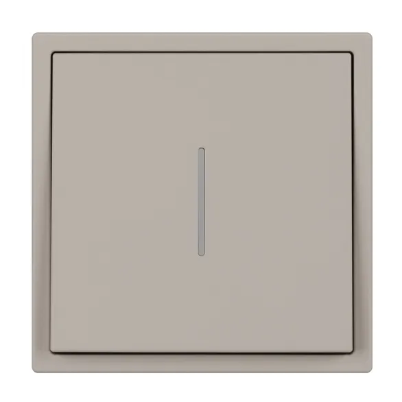 Механизм выключателя одноклавишный непроходной LED SWT-NOBE-MK01-SFPL-L-CA (230V, 10A) (Arlight, Кашемир)