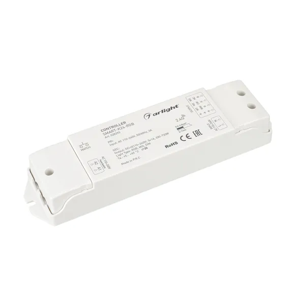 Контроллер SMART-K24-RGB (230V, 3x1A, 2.4G) (Arlight, IP20 Пластик, 5 лет)