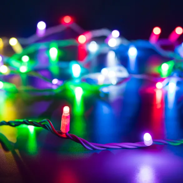 Светодиодная гирлянда Нить Смарт ARD-MOOD-PRO-10000-WHITE-100LED RGB (230V, 10W, Tuya Wi-Fi) (Ardecoled, IP65)