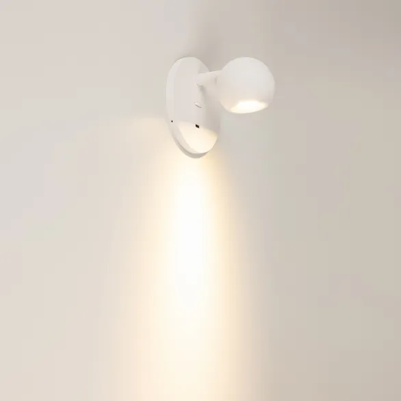 Светильник SP-OTTORI-WALL-CHARGE-6W Warm3000 (WH, 30 deg, 230V, USB-C) (Arlight, IP20 Металл, 3 года)