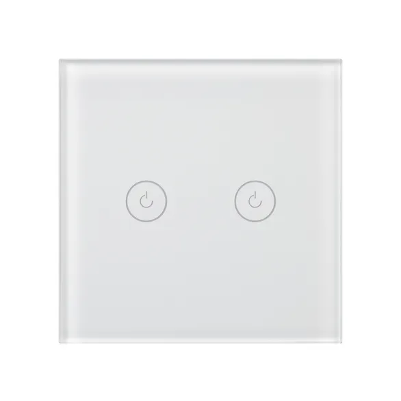 Выключатель сенсорный SWT-OMALI-S02-ZB-WH (250V, 10A, Zigbee) (Arlight, Стекло)