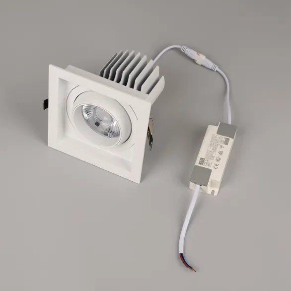 Светильник MS-VORTEX-BUILT-S140x140-30W Day4000 (WH-WH, 30 deg, 230V) (Arlight, IP20 Металл, 5 лет)