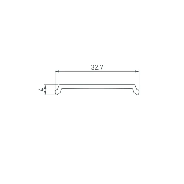 Экран LINE-6070-UP-2000 OPAL (Arlight, Пластик)