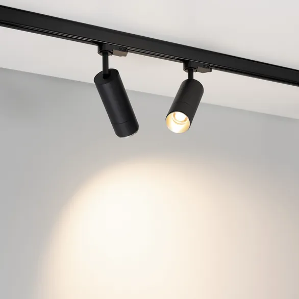 Светильник LGD-GESTIA-TRACK-4TR-R56-15W Day4000 (Черный-никель, 25-50 deg, 230V) (Arlight, IP20 Металл, 5 лет)