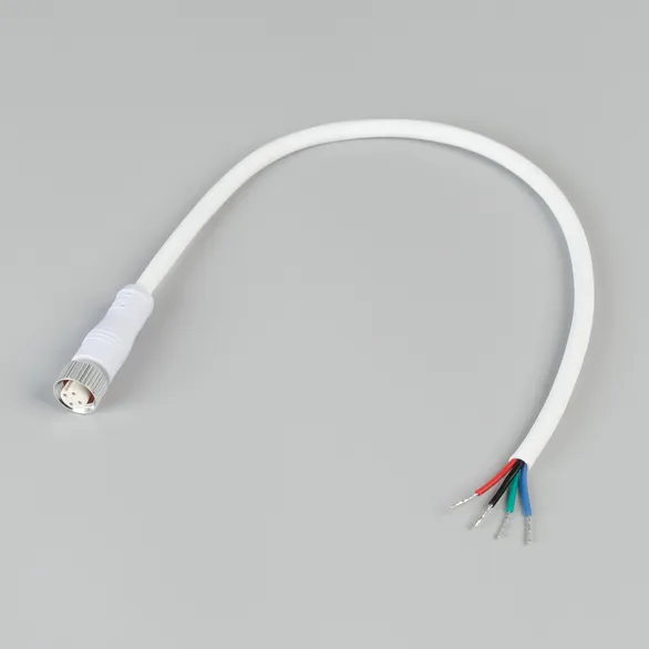 Коннектор питания ARL-WAVE-1615-CON-POWER-FEMALE-4PIN-WHT (Arlight, IP67 Пластик, 3 года)