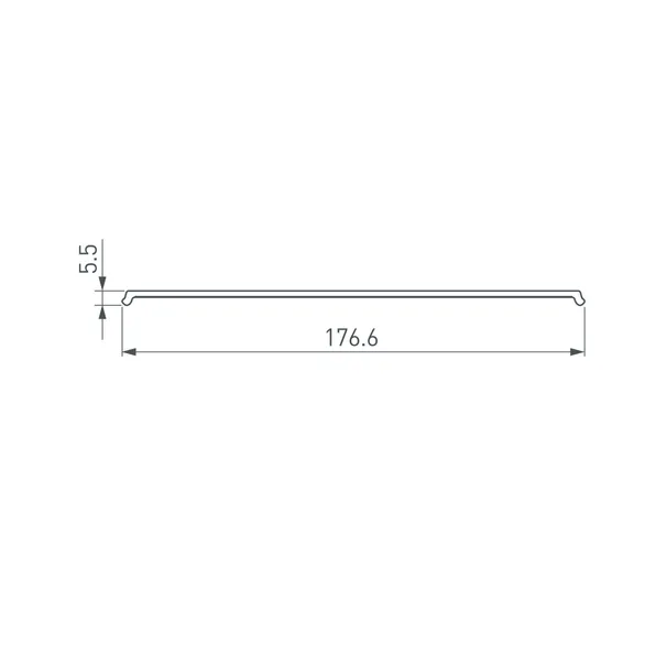 Экран ARH-POWER-W180-2000 OPAL (Arlight, Пластик)