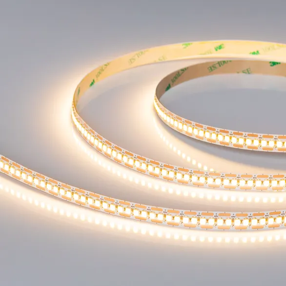 Светодиодная лента UL-A240-10mm 48V Warm2700-CX2 (23 W/m, IP20, 10m) (Arlight, 7 лет)