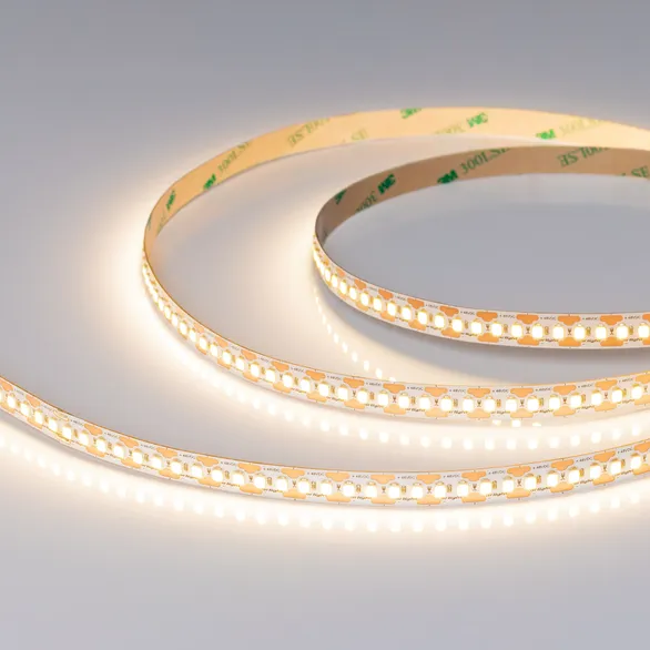 Светодиодная лента UL-A180-10mm 48V Warm3500-CX2 (19 W/m, IP20, 10m) (Arlight, 7 лет)