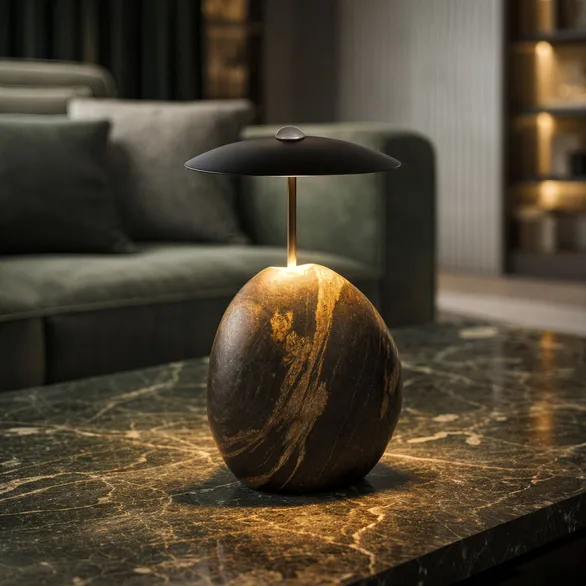 Светильник SP-UMANI-TAB-S25x34-6W Warm2700 (BK, 90 deg, 230V) (Arlight, IP20, Натуральный камень, 5 лет)