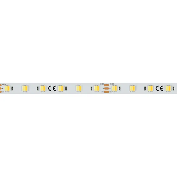 Светодиодная лента RT 6-5000 24V White-MIX-One 2x (5060, 60 LED/m, LUX) (Arlight, Изменяемая ЦТ)