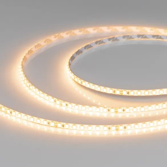 Светодиодная лента герметичная ULW-SE-A160-5mm 24V Warm3000 (15 W/m, IP65, 5m) (Arlight, CRI>90)