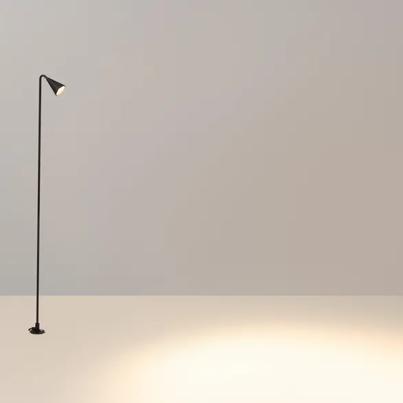 Светильник KT-HAREBELL-BOLL-H850-3W Warm3000 (BK, 40 deg, 24V) (Arlight, IP65 Металл, 3 года)