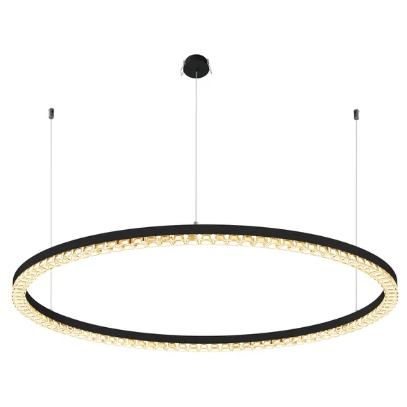 Светильник SP-DIAMOND-R1050-60W Warm3000 (BK, 45 deg, 230V, TRIAC) (Arlight, IP20 Металл, 5 лет)
