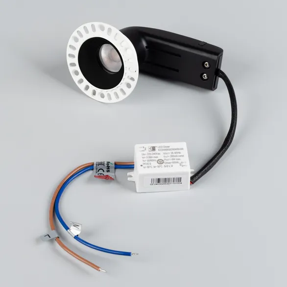 Светильник MS-RIALTO-TRIMLESS-R40-9W Warm3000 (BK, 36deg, 230V) (Arlight, IP20 Металл, 5 лет)