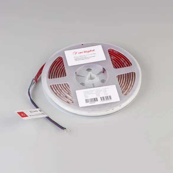 Светодиодная лента COB-X1134-12mm 24V RGB (15 W/m, IP20, 5m) (Arlight, -)