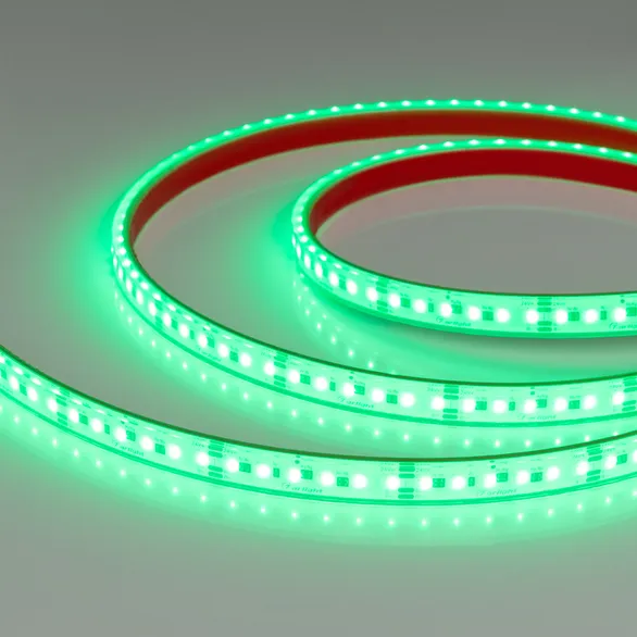 Светодиодная лента герметичная DOT-PFS-X120-12mm 24V RGB (14 W/m, IP68, 5m) (Arlight, 5 лет)