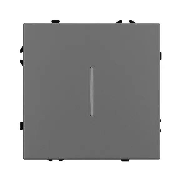 Механизм выключателя одноклавишный непроходной LED SWT-NOBE-MK01-SFPL-L-GR (230V, 10A) (Arlight, -)