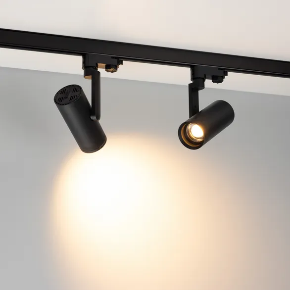 Светильник LGD-URANUS-4TR-R65-10W Warm3500-MIX (BK, 20-50 deg, side holder, 230V) (Arlight, IP20 Металл, 5 лет)