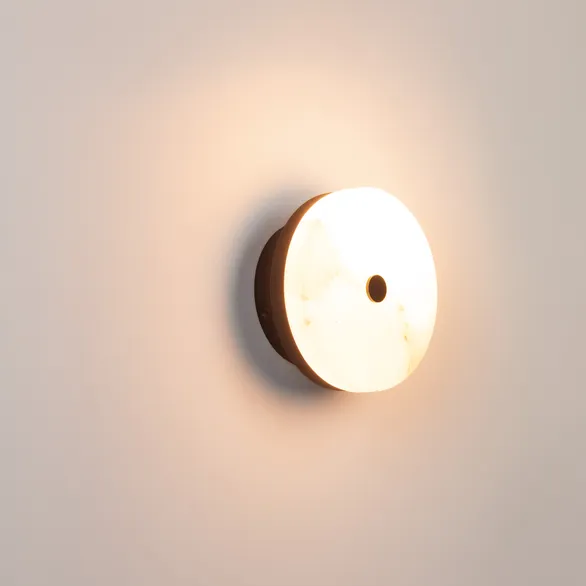 Светильник SP-MENTA-WALL-R165-12W Warm2700 (BK, 130 deg, 230V) (Arlight, IP20 Мрамор, 5 лет)