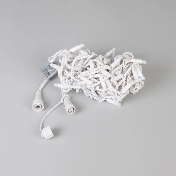 Светодиодная гирлянда ARD-STRING-CLASSIC-10000-WHITE-100LED-MILK-PULSE Warm (230V, 7W) (Ardecoled, IP65)
