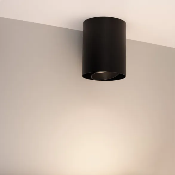 Светильник SP-FOCUS-R132-24W Day4000 (BK, 50 deg, 230V) (Arlight, IP54 Металл, 5 лет)