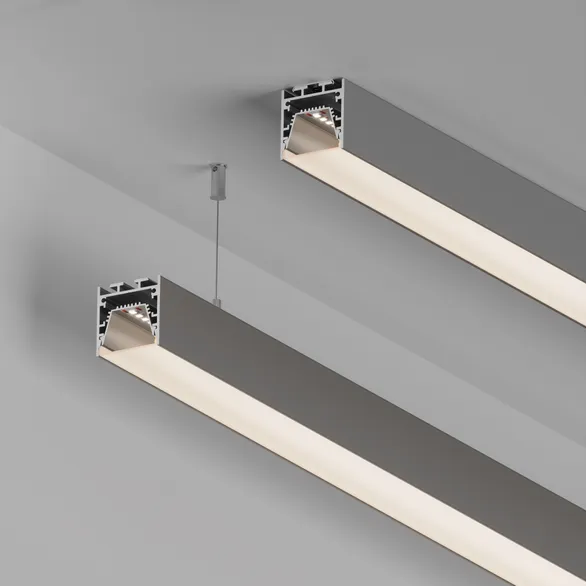 Профиль LINE-3535-TRAY-2000 ANOD (Arlight, Алюминий)