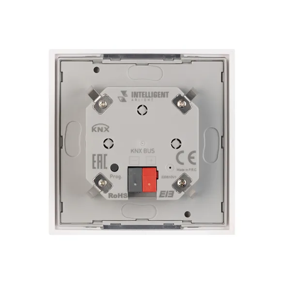 INTELLIGENT ARLIGHT Кнопочная панель KNX-301-22-4-SH-IN White (BUS, Frame) (IARL, IP20 Пластик, 3 года)