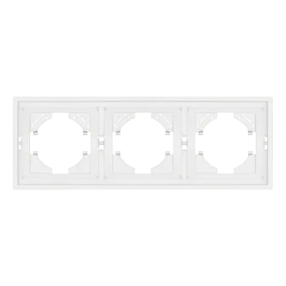 Рамка пластиковая FRM-TENDO-SFPL-3-WH (Arlight, -)