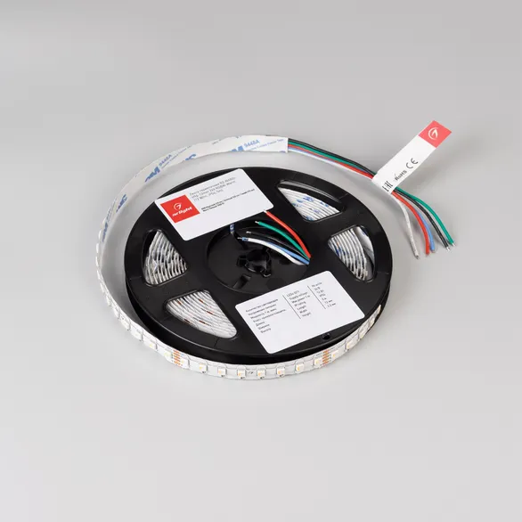 Светодиодная лента герметичная RZ-NANO-H96-12mm 24V RGBW-White (12 W/m, IP54, 5m) (Arlight, CRI>90)