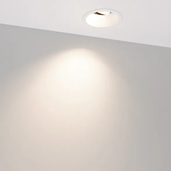 Светильник MS-FLOW-BUILT-R85-6W Day4000 (WH, 55 deg, 230V) (Arlight, IP20 Металл, 5 лет)