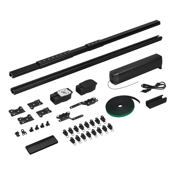 Карниз для штор с электроприводом CNK-M1-TY-RF-2M-BK (Arlight, IP20 Металл, 5 лет)