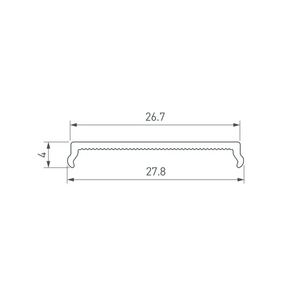 Экран LINE-3020-2000 OPAL (Arlight, Пластик)