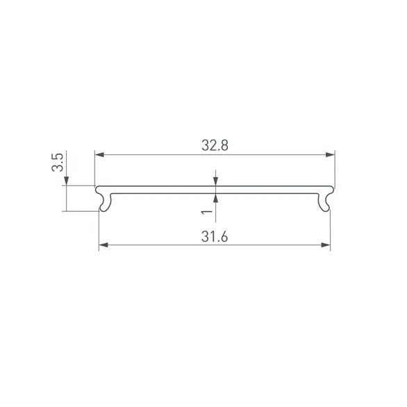 Экран STRETCH-S-35-CEIL-CENTER-10m OPAL (GAMMA35) (Arlight, -)