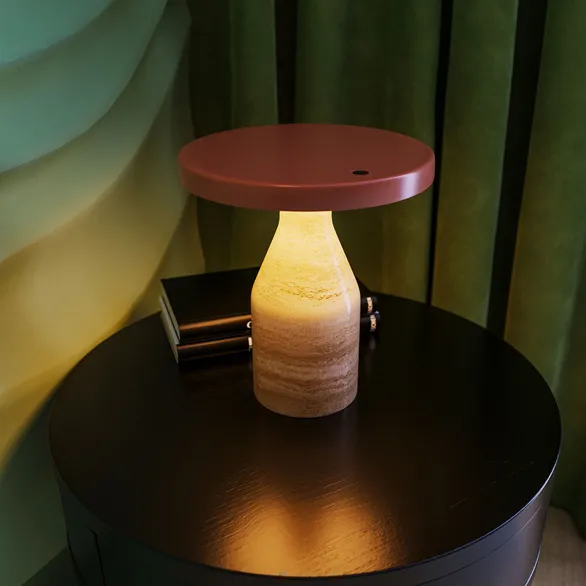 Светильник SP-CROOD-TAB-R22.5x24-7W Warm3200-MIX (RD-BRG, 140 deg, 230V) (Arlight, IP20, Травертин, 5 лет)