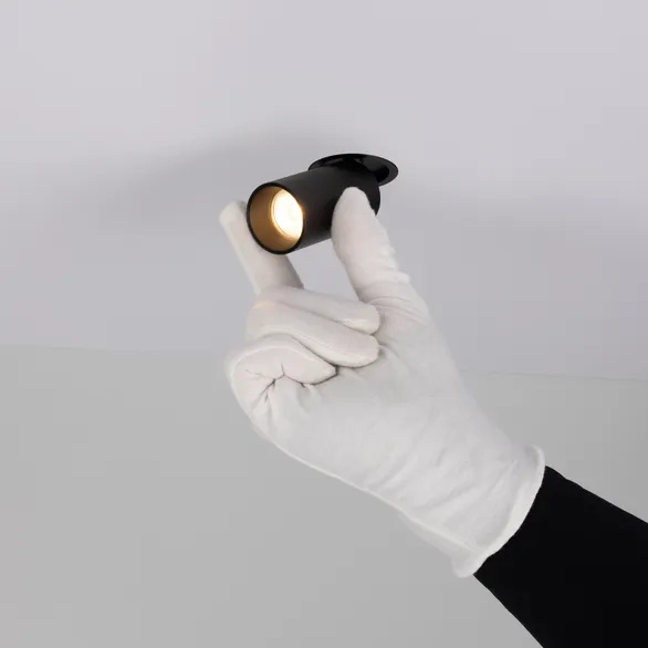 Светильник SP-NUANCE-TRIMLESS-PULL-R35-7W Day4000 (BK, 36 deg, 230V) (Arlight, IP40 Металл, 5 лет)