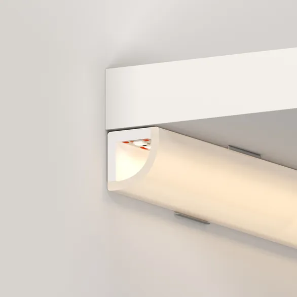 Профиль WPH-KANT-H10-2000 OPAL (Arlight, Пластик)