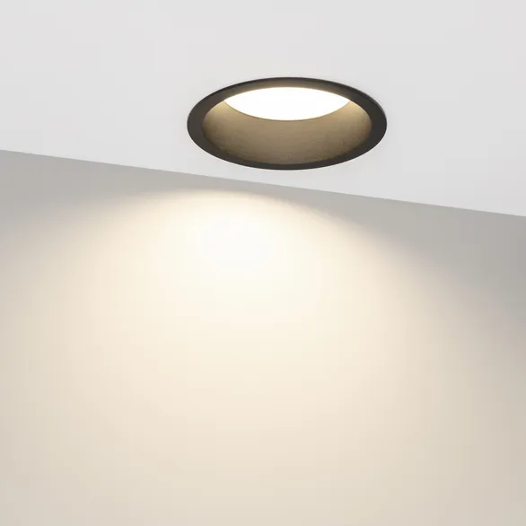 Светильник MS-DROP-BUILT-R158-30W Day4000 (BK, 90 deg, 230V) (Arlight, IP54 Металл, 5 лет)