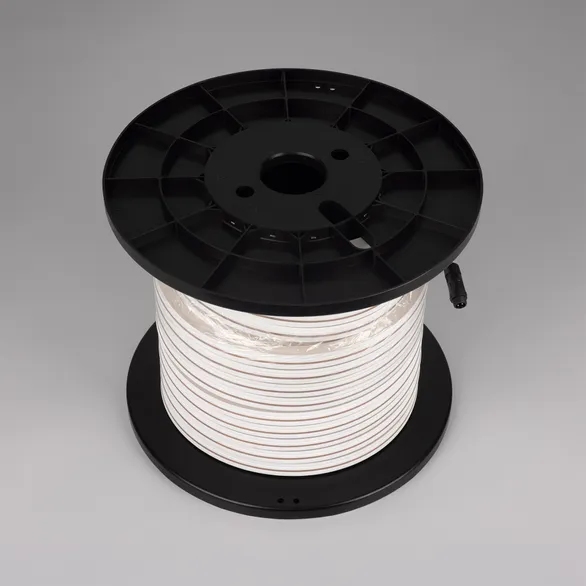 Светодиодная лента герметичная MOONLIGHT-PRO-SIDE-X320-12x17mm 48V White6000 (10 W/m, IP67, 30m, wire x2) (Arlight, Вывод боковой, 7 лет)