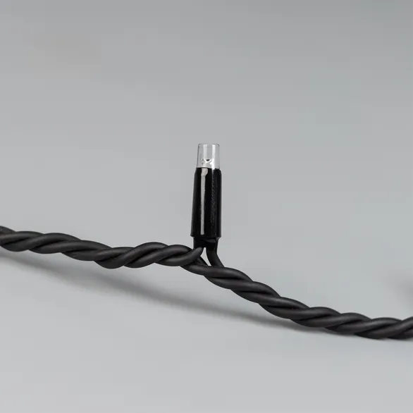 Светодиодная гирлянда ARD-STRING-PRO-10000-BLACK-100LED-FLASH WHITE (230V, 7W) (Ardecoled, IP65)