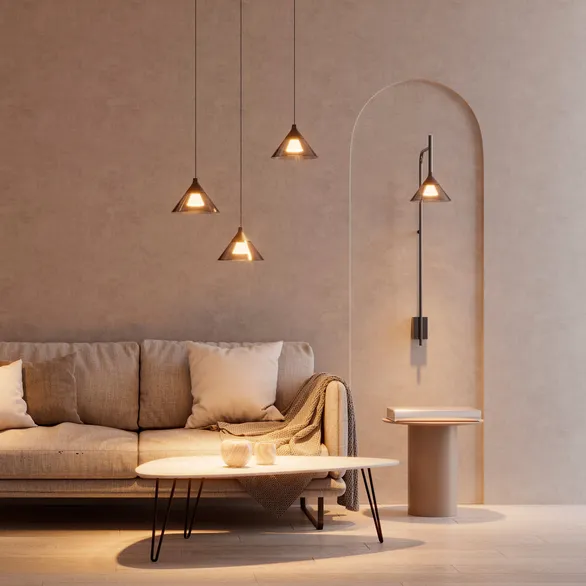 Светильник SP-OMBRELLO-HANG-R200-7W Warm3000 (BK, 30 deg, 230V) (Arlight, IP20 Металл, 5 лет)