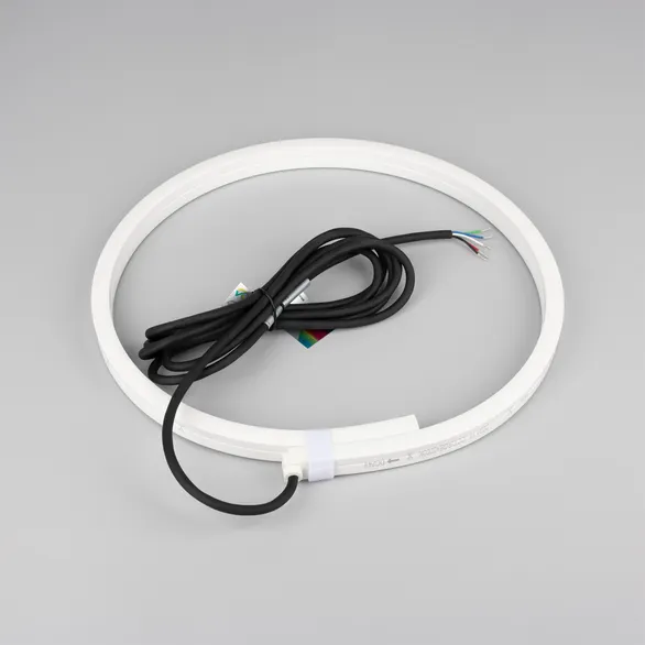 Светодиодная лента герметичная NOVA-SIDE-PU-B84-12x20mm 24V RGB-Warm (15 W/m, IP68, 1m, wire x1) (Arlight, Полиуретан)