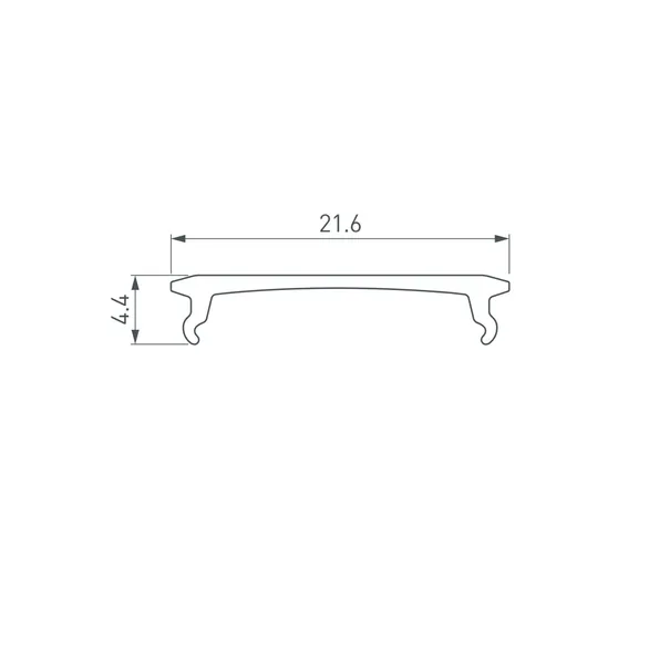 Экран SL-COMFORT-2542-2000 OPAL (Arlight, Пластик)