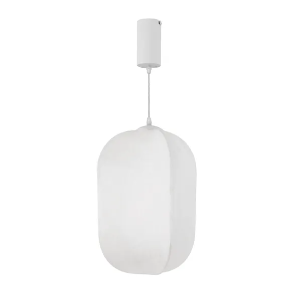 Светильник SP-SETA-HANG-L410х300-7W Warm2700 (WH, 320 deg, 230V) (Arlight, IP20, Натуральный шелк, 3 года)