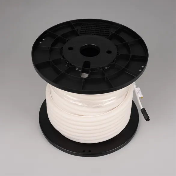 Светодиодная лента герметичная MOONLIGHT-PRO-TOP-X320-16x15mm 48V Warm3000 (10 W/m, IP65, 30m, wire x2) (Arlight, Силикон)