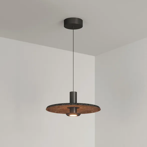 Светильник SP-KOTARO-R350-12W Warm3000 (BK-CF, 36 deg, 230V, TRIAC) (Arlight, IP20)