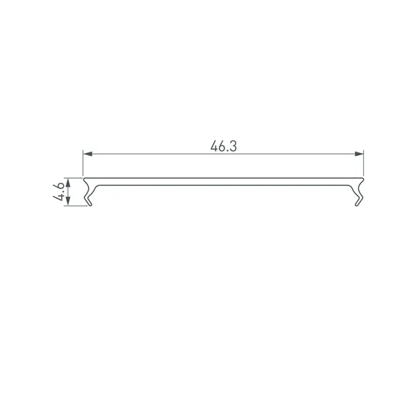 Экран матовый для KLUS-POWER-W50-F-10000 (Arlight, Пластик)