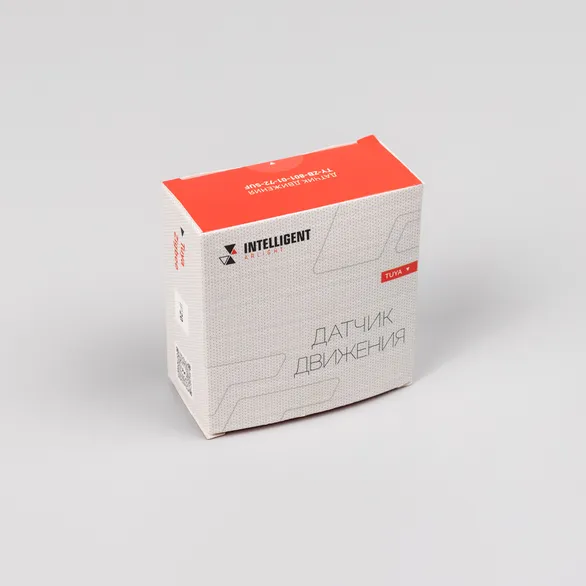 INTELLIGENT ARLIGHT Датчик движения TY-ZB-801-01-72-SUF White (4.5V, PIR) (IARL, IP20 Пластик, 2 года)