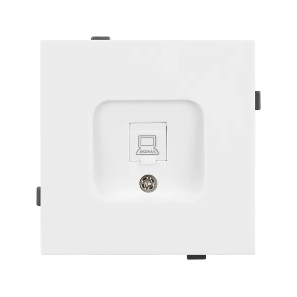 Механизм компьютерной розетки SCT-TENDO-MPC1-PL-WH (RJ-45, CAT6) (Arlight, -)