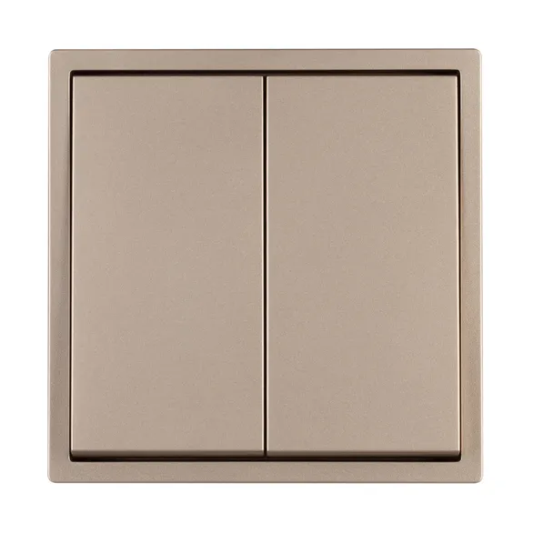 Механизм выключателя управления шторами SWT-TENDO-MKR2-PL-GD (230V, 10A) (Arlight, Песочный)